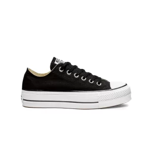 Chuck Taylor All Star Lift Low-Top Canvas in Black