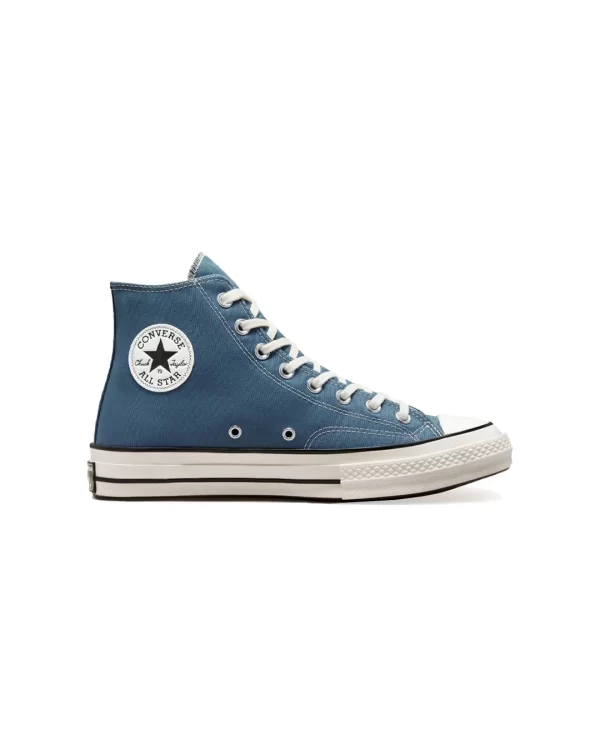 Chuck 70 High-Top Canvas in Blue/Egret