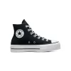 Chuck Taylor All Star High-Top Lift Canvas in Black/White