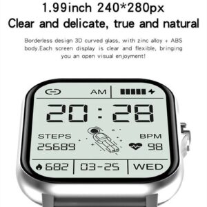 1.99 Inch IP67 Waterproof Full Touch Smart Watch