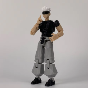 3D Printed Jujutsu Kaisen Gojo Satoru Anime Multi-Jointed Shapeshift Toys Action Figures Mannequin Model Ornaments Gifts